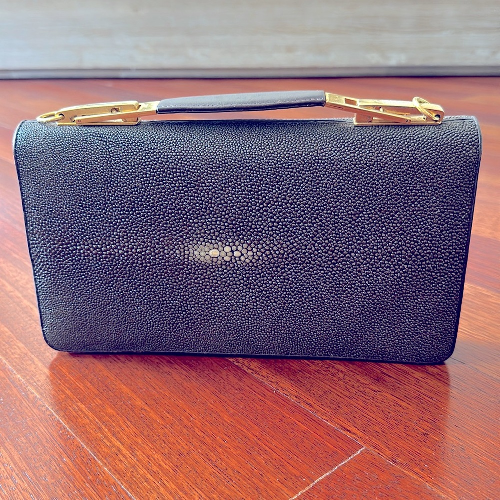 Beautiful stingray clutch